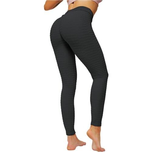 Sexy Push Up Leggings Women Slimming Scrunch Booty Ruched Butt Lifting High Waist Leggings ladies Gym Sports leggins mujer
