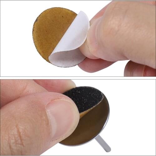 New 100pcs Replaceable Sandpaper Disc Cuticle Callus Remove Tool For Electric Foot File Callus Hard Dead Skin Pedicure Tools