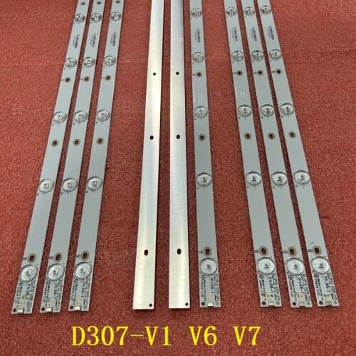 30 PCS LED Backlight Strip For 32PFT4100 32PHH4100 32PFT5500 GJ-2K15 D2P5-315 GEMINI-315 D307-V1 V6 V7 LBM320P0701-FC-2 LB32067