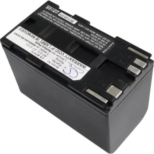 Cameron Sino 6600mah battery for CANON E1 E2 E30 ES-300V V400 V40Hi V420 V500 V50Hi XL1S(with GOLD MOUNT) XL2 XL2 Body Kit