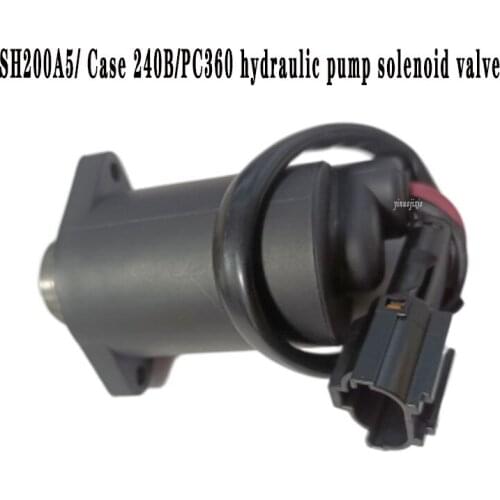 Excavator accessories suitable for Sumitomo SH200/210/240/350A5 rotary solenoid valve hydraulic pump pilot solenoid valve