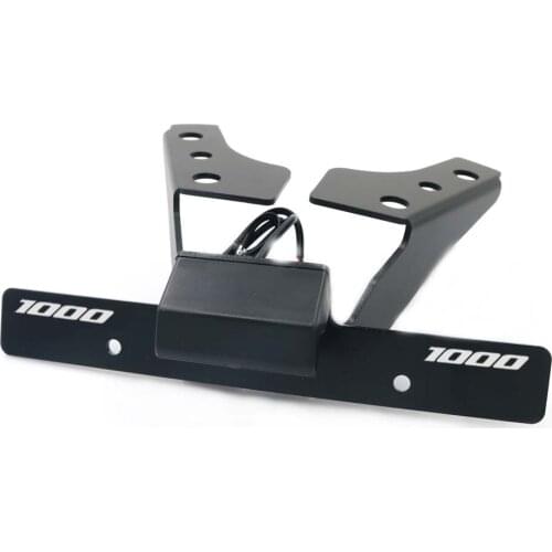 License Plate Holder For SUZUKI GSXR GSXR1000 GSX-R 09-16 Motorcycle Tail Tidy Fender Eliminator Frame LED Light Logo