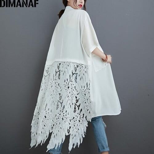 DIMANAF Lace Blouses
