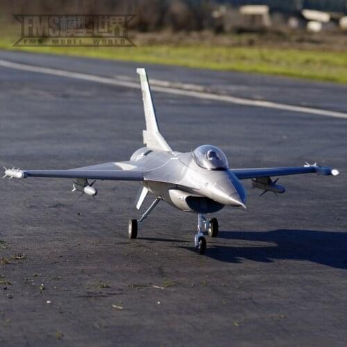 FMS 70mm Ducted F-16C Fighting Falcon Real Fighter Electric Remote Control Airplane Foam Fixed Wing Aircraft