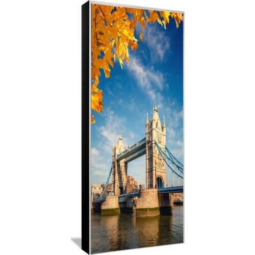 1 Pieces/set Printed London Tower Bridge England Canvas Painting Printings Wall Art Pictures for Home Decoration Unframed FA387