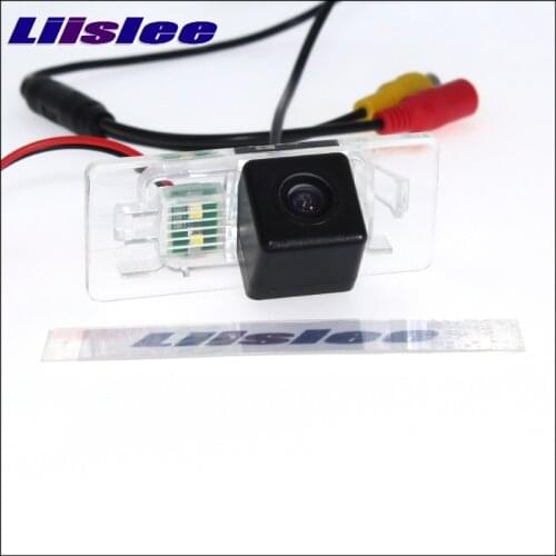 LiisLee Car Rear View Camera For Skoda Octavia 3 5E A7 Fabia 3 NJ Superb 3 B8 3V Night Vision Look Back Backup CCD Camera