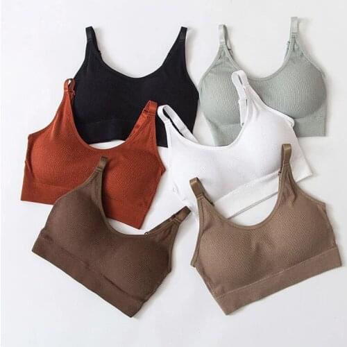New Comfortable Underwear Girls Without Steel Rings Girls Small Chest Sleep Gathering Bra Thin Sports lingerie