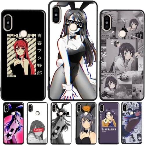 Sakurajima Mai Case For Xiaomi Redmi 9 9A 9C 8 8A 7 7A 10X K30 Ultra Cover For Redmi Note 7 8 9 Pro 8T 9S