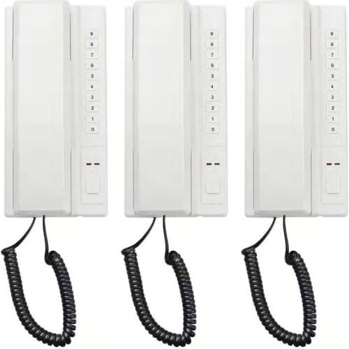 New Wireless Secure Telephone Intercom Interphone Handsets Expandable 2-way for Warehouse Office interphone maison home phone