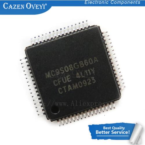 1pcs/lot MC9S08GB60ACFUE MC9S08GB60CFUE MC9S08GB60A QFP-64 In Stock