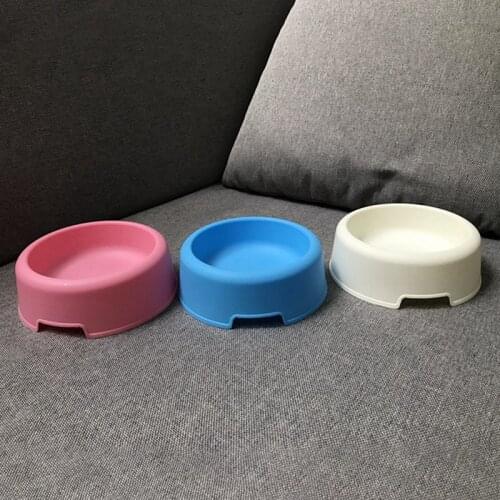 3 Platic DogBowl Puppy Cat Food Water Drinking Dih Feeder Cat Puppy Feeding Supplie Portable Small DogSupplie