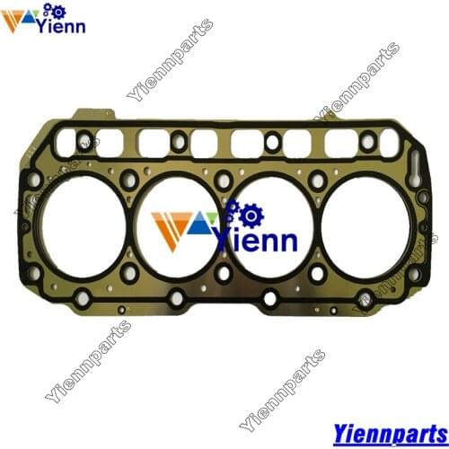 4TNE106 4TNV106 S4D106 4TNV106T-XTBL Head Gasket For Yanmar 123907-01350 123900-01330 Takeuchi TL150 Track Loader Engine