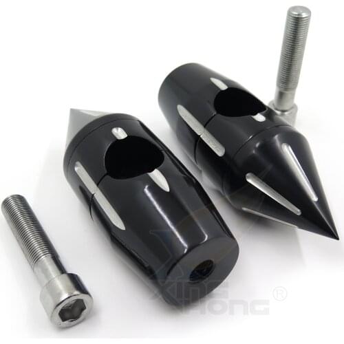Aftermarket free shipping 1" Black Handlebar Risers For Harley Davidson/Cruisers/Choppers/Metrics with 2.5cm bar diameter