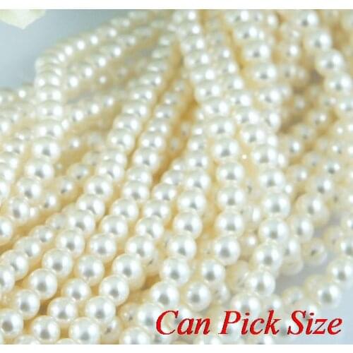 White new omnsj ABS mixed multicolor 4mm 6mm 8mm 10mm 20mm Imitation resin Loose Acrylic Pearl Beads ball Round Chunky Necklace