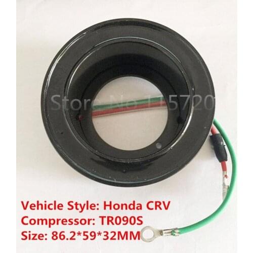 Free shipping A/C Air conditioner TR090S Compressor clutch coil for CRV compressor ac clutch coil 86.2*59*32