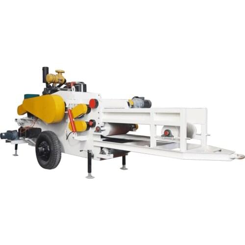Palm Tree Wood Chipper Machine Forest Wood Cut Machine