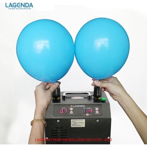 B322 3.0 Electric Air Inflator Multi-function Timer and Counter Electric Balloon Inflator has two start - up functions
