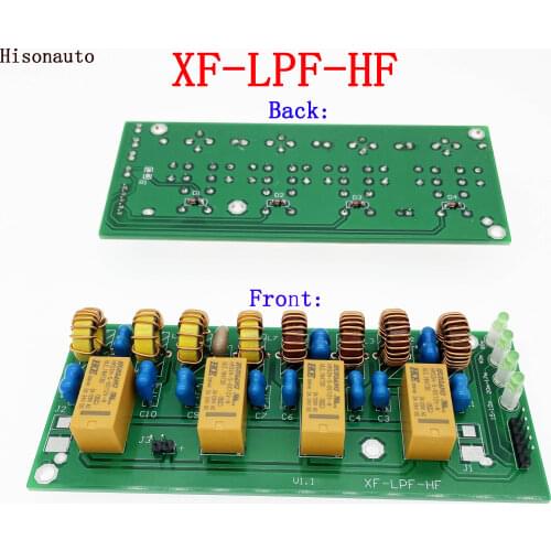 3.5MHz-30MHz Low Pass Filter XF-LPF-HF Filter Kit 12V 100W For Shortwave Radios
