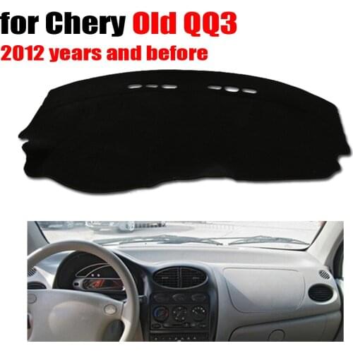 Car dashboard cover mat for Chery old QQ3 2012 and before years Left hand drive dashmat pad desk pad car dashboard accessories