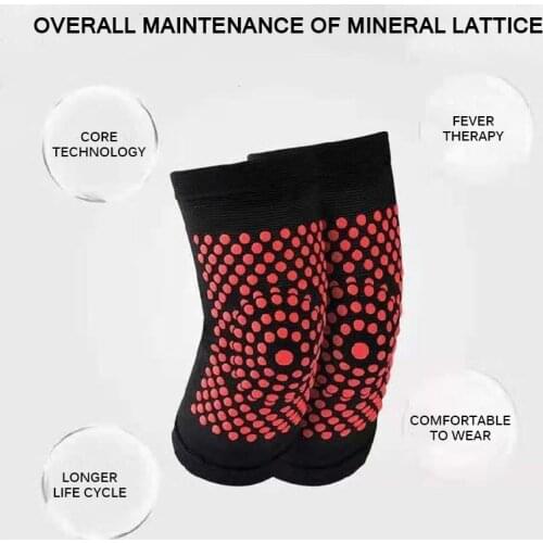 Adjustable Tourmaline Magnetic Self-Heating Knee Pads With Tourmaline Products Therapy Knee Support Brace Ceinture Massager