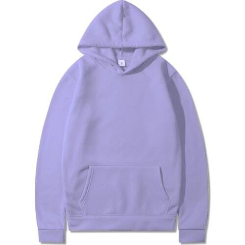 Fashion Brand Men Hoodies 2021 Autumn Winter Solid Color Fleece Casual Sweatshirts Unisex Pullover Red Black Gray Tops Sudaderas