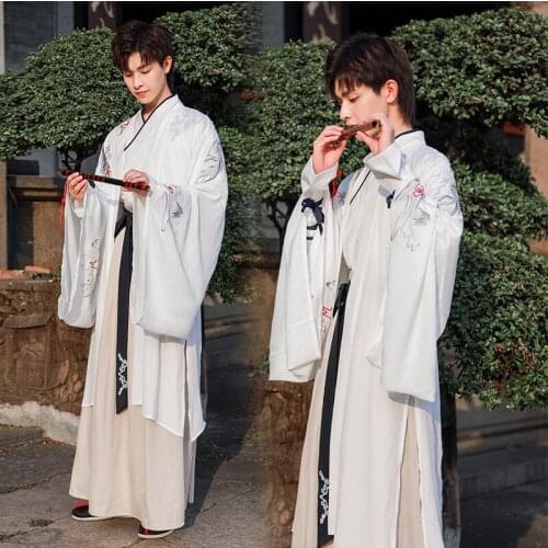 Men Woman Elegant Chinese Hanfu Traditional Ancient Han Dynasty Dance Costume Women Stage Performance Party New Year Clothes