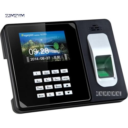 OP600C Fast Speed 4inch Color Screen High End fringerprint time attendance machine HD screen to avoid installing report Sign in