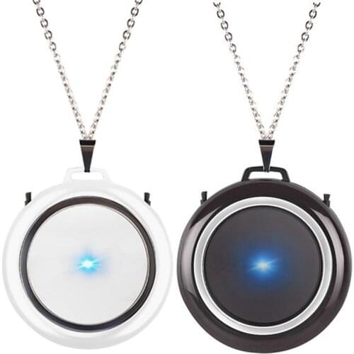 Necklace Air Purifier, Hanging Neck Portable Car Oxygen Bar Negative Ion Air Purifier(2 Pack)