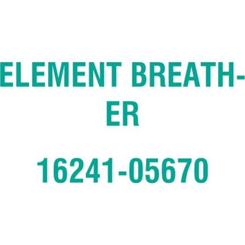 For Kubota 16241-05670 ELEMENT BREATHER
