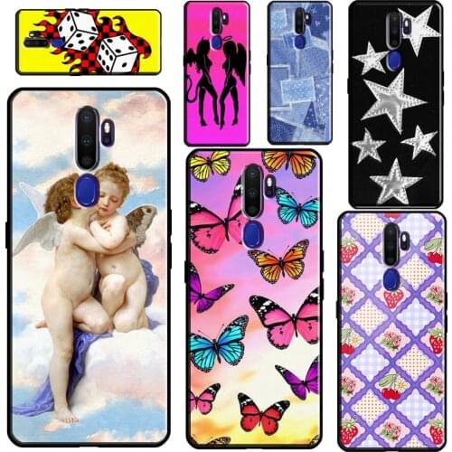 Bear-y Cute Berry Jam Angels For OPPO A31 A53 2020 A5 A9 A1K A15 A3S A5S A52 A72 A92 A83 A91 A93 Reno2 Z F5 F7 Case