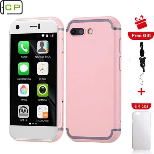 Soyes 7S Mini Android Smartphone With 2.54" HD Screen Quad Core 1GB RAM 8GB ROM 5.0MP Dual SIM Cute Mobile Phone Cheap Telefo