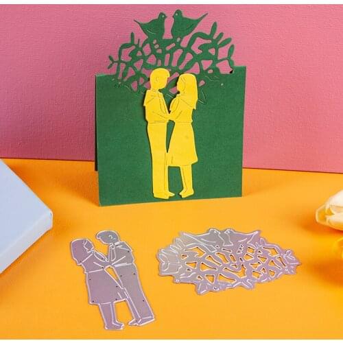 Student Lover Metal Cutting Dies Cut Die Mold Boy Girl Scrapbook Paper Craft Knife Mould Blade Punch Stencils Dies 2020 New