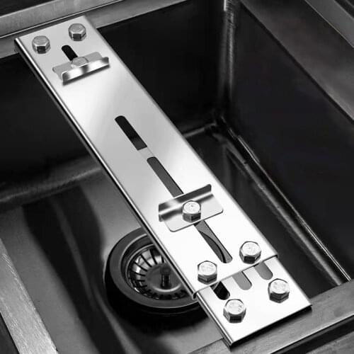 Knife Sharpener Whetstone Bracket,304 Stainless Steel Adjustable Household Sink Kitchen Sharpening Grinding Stone Tools