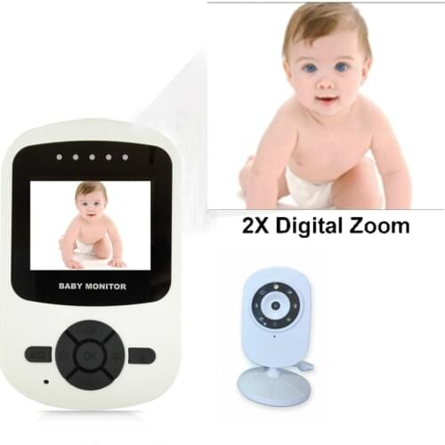 Smart Home Digital LCD Wireless Video Baby Monitor Camera With Infrared Night Vision Two Way Talking And Temperature Monitoring