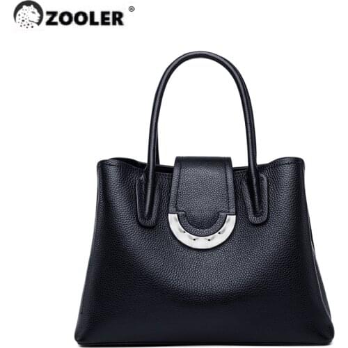 Limited! Hurry to buy! ZOOLER Exclusively Genuine Leather Womens Handbags Soft Leather Top Handle Women Bags Ladies Bag #sc553