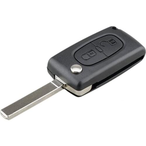 01B Fits For Citroen C2 C3 Xsara Picasso C4 2 Button Key Fob Remote Case Va2 Blade Shell Cover Key Protector