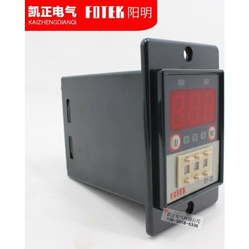 Brand new original authentic FOTEK SY-3D Taiwan 220V digital display counter digital display time relay 0-999 53 * 63mm