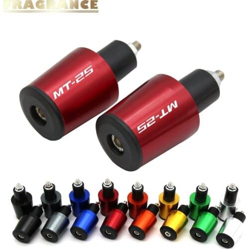 Motorcycle Accessories 7/8'' 22MM Handlebar Grips Handle Bar Cap End Plugs helmet For Yamaha MT25 MT 25 MT-25 2015 2016