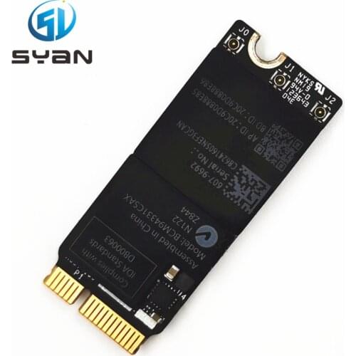 BCM94360CSAX For Macbook retina A1398 A1502 A1425 Wifi card WLAN Bluetooth 4.0 Broadcom 802.11ac