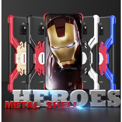 Phone Case for huawei P30 Lite Case Metal Cover for Huawei P20 Lite Mate 20 30 Pro Lite Nova 4 4e Honor V20 Shockproof Case