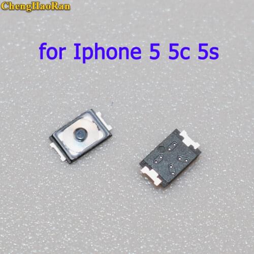 ChengHaoRan 2-10 pcs for Iphone 5 5s 5c New Power Volume Switch Key Button replacement