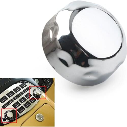 Goldwing GL 1800 Motorcycle Radio Accent Panel Trim Chrome ABS Decoration Parts For Honda GL1800 2001 2002 2003 2004 2005-2011