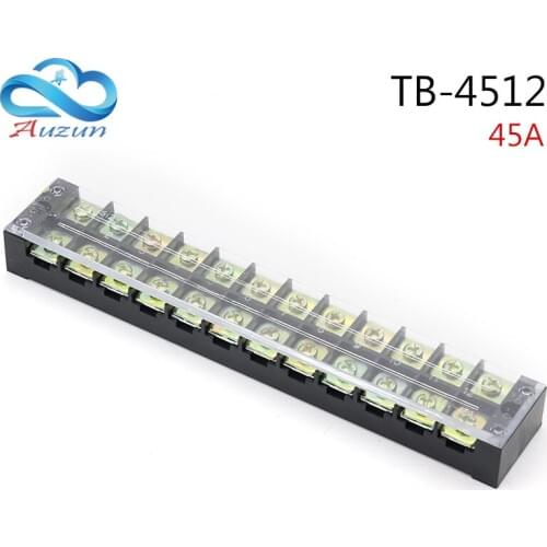 TB-4512L connection terminal splice wiring current 45A connection flame retardant wire connector 12P bit fixed