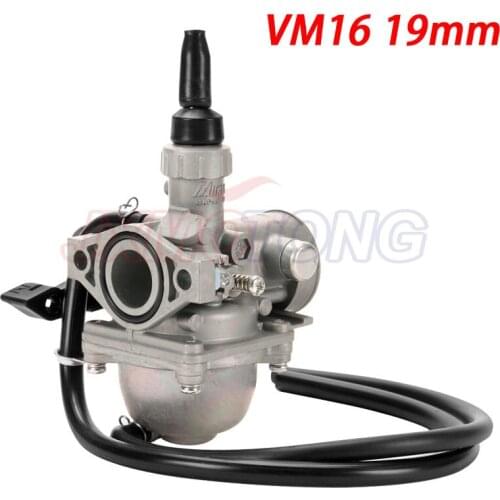 Free Shipping Mikuni Carburetor VM16 Carb 19mm for 70cc 90cc 110cc Dirt Pit Bikes ATV Quad Performance Carburetor Parts