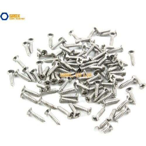 M1.7 304 Stainless Steel Phillips Countersunk Head Self Tapping Screw
