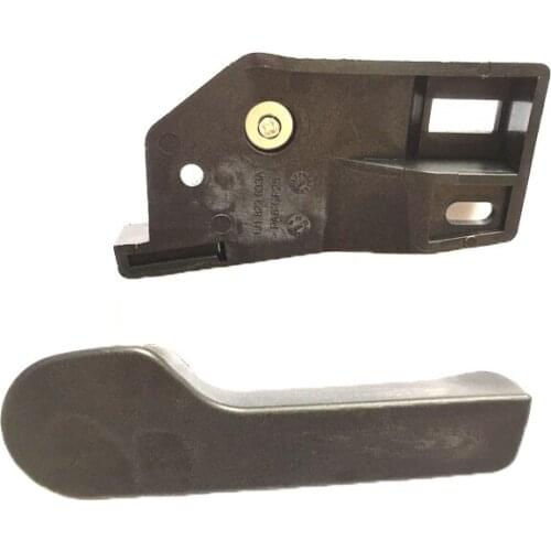 2PCS NEW Black LHD Hood Release Grip Handle & Bracket 1J1823633A 1J1823533C For V W Je tta Golf MK4 Bora Polo Beetle Seat Skoda