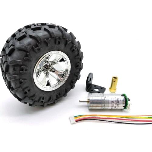 ONE Set of Car Parts included 25# motor,130mm Plastic wheel/Tyre, coupling,motor bracket, For DIY Car, Robot, Free shipping