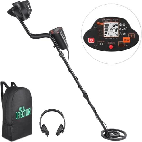 Portable Easy Installation Underground Metal Detector High Sensitivity Jewelry Treasure Gold Metal Detecting Tool Finder