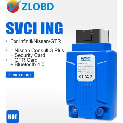 SVCI ING Infiniti/Nissan/GTR Professional Diagnostic Tool Support Programming Update Version ForNissan Consult 3 Plus