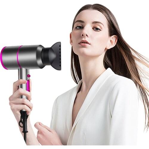 Professional Hair Dryer Professional Hair Dryer Hot And Cold Hair Dryer Negative Ion Blue Light Mini Hair Dryer Strong Wind